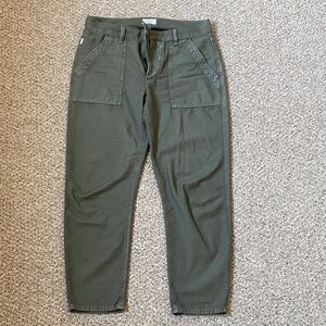 Citizens Of Humanity Olive Green Cargo Pants